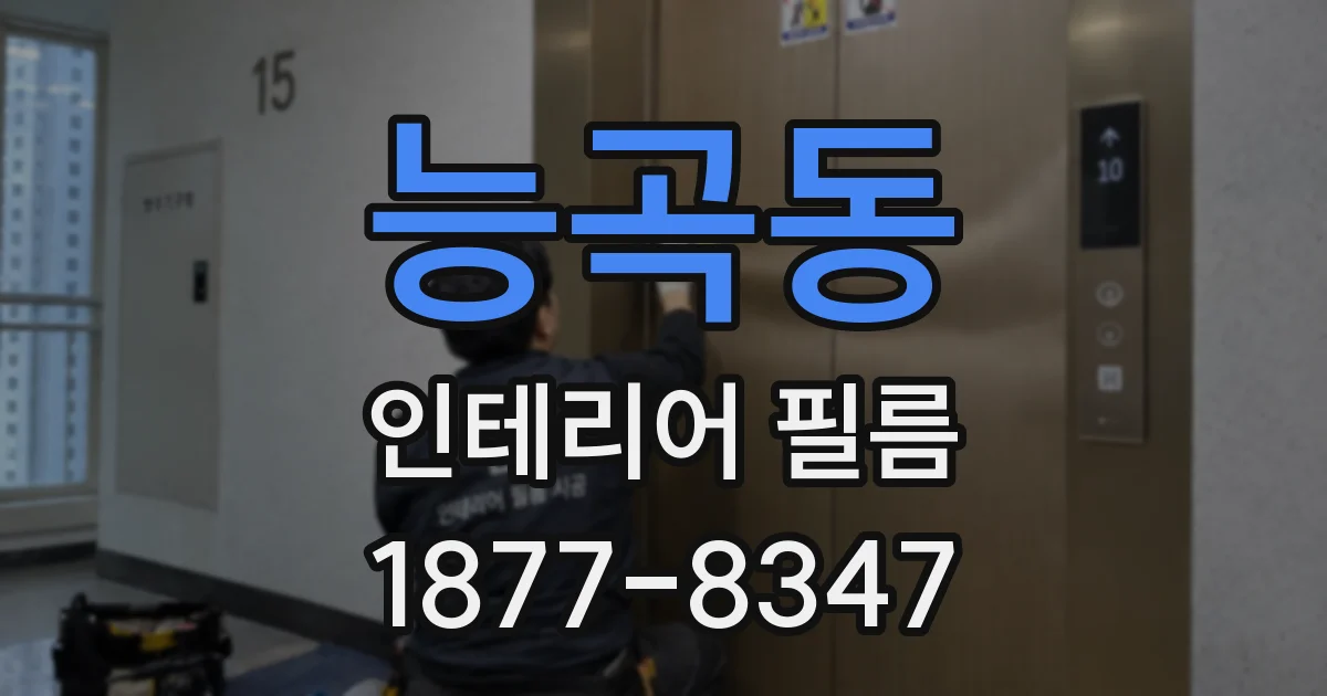 능곡동 인테리어 필름