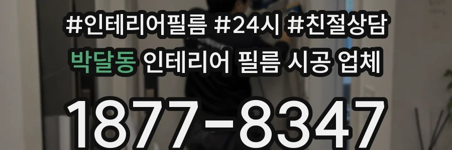 박달동 인테리어 필름 시공 업체