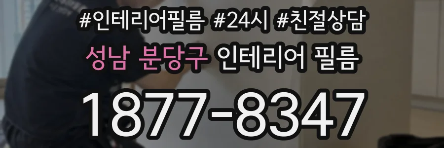 성남 분당구 인테리어 필름
