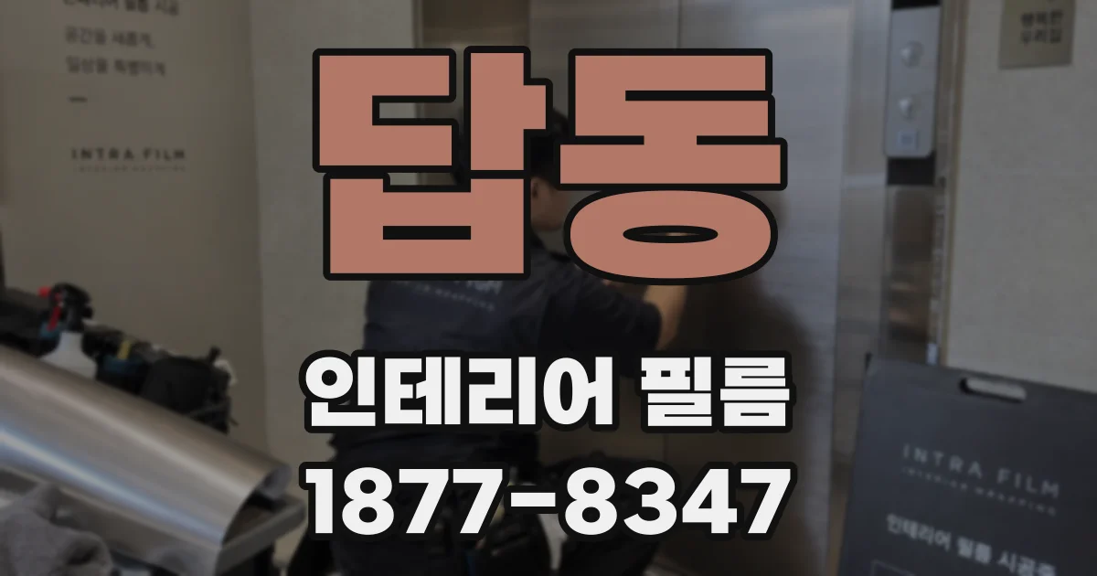 답동 인테리어 필름