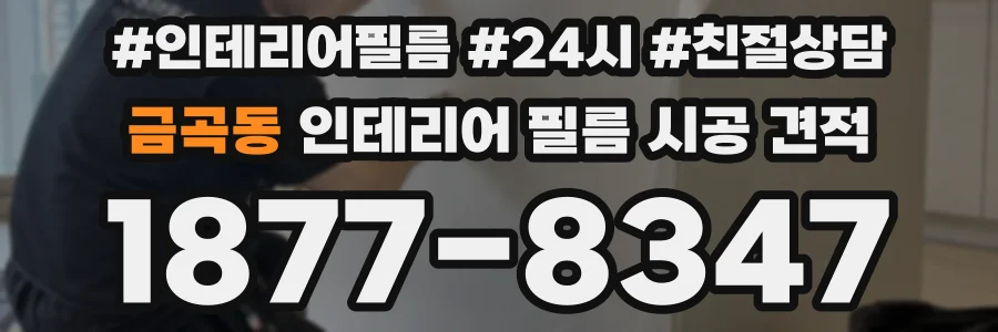 금곡동 인테리어 필름 시공 견적