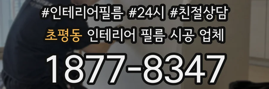 초평동 인테리어 필름 시공 업체