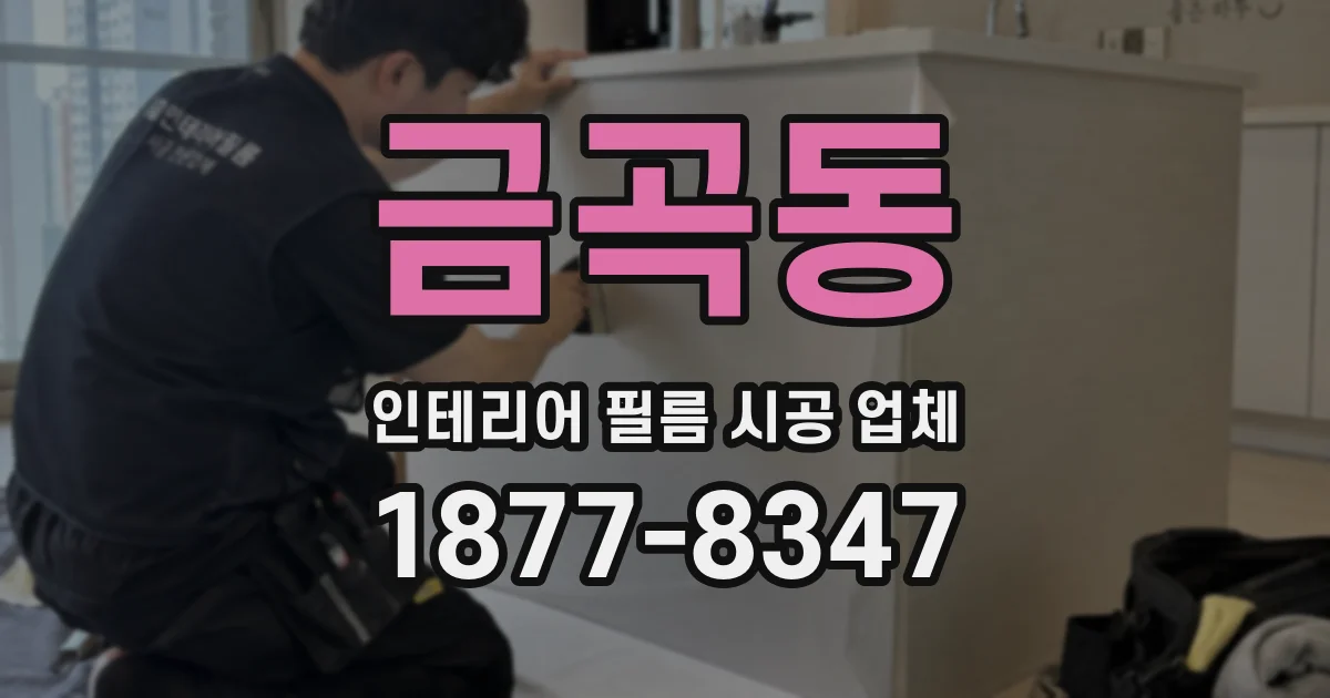 금곡동 인테리어 필름 시공 업체
