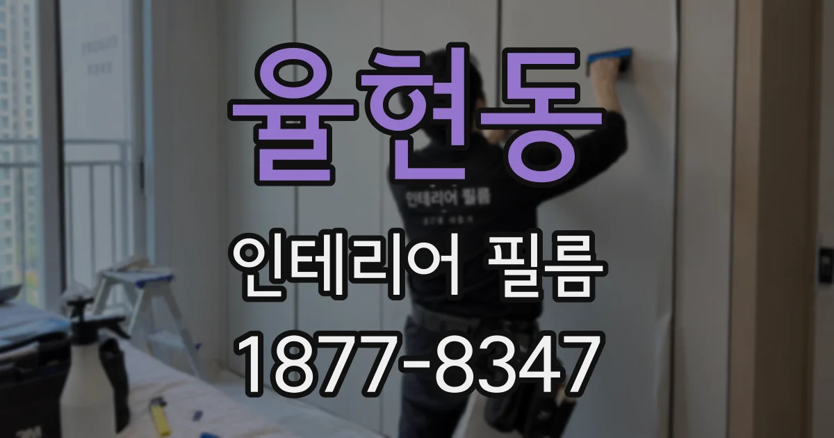 율현동 인테리어 필름