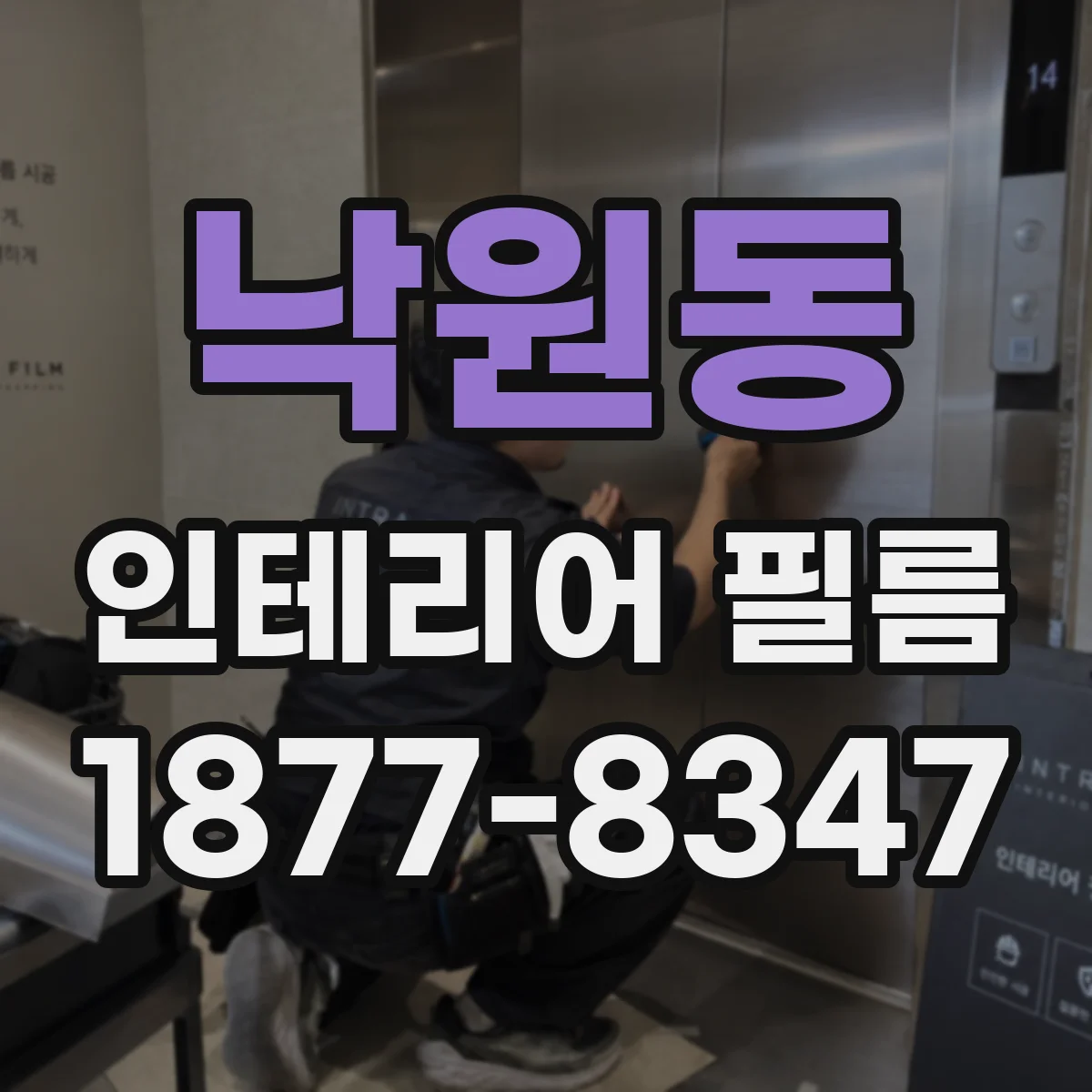 낙원동 인테리어 필름