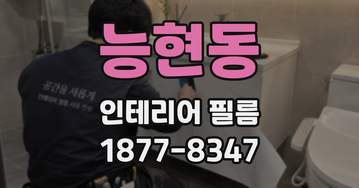 능현동 인테리어 필름
