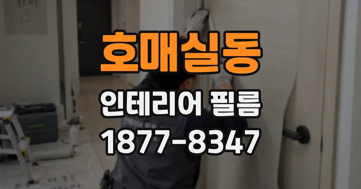 호매실동 인테리어 필름