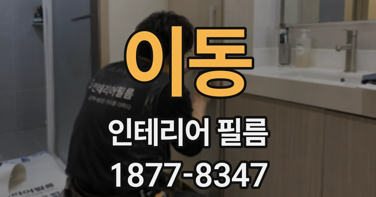 이동 인테리어 필름