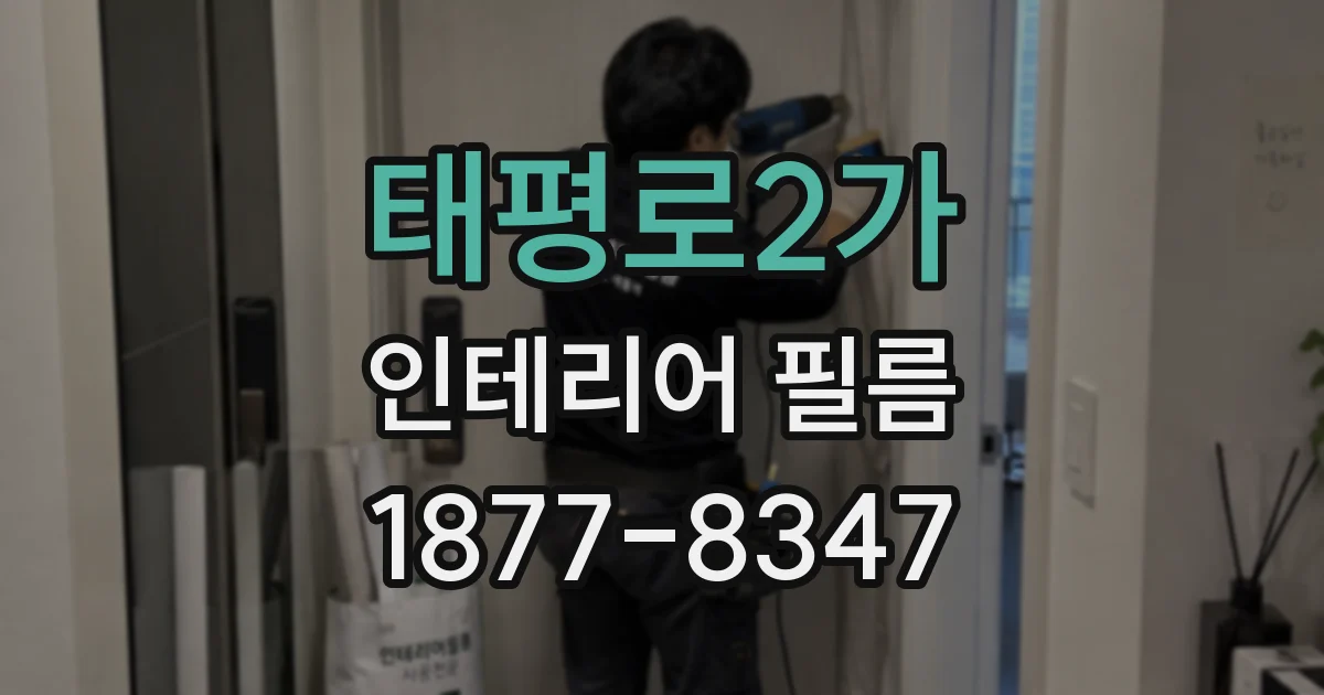 태평로2가 인테리어 필름