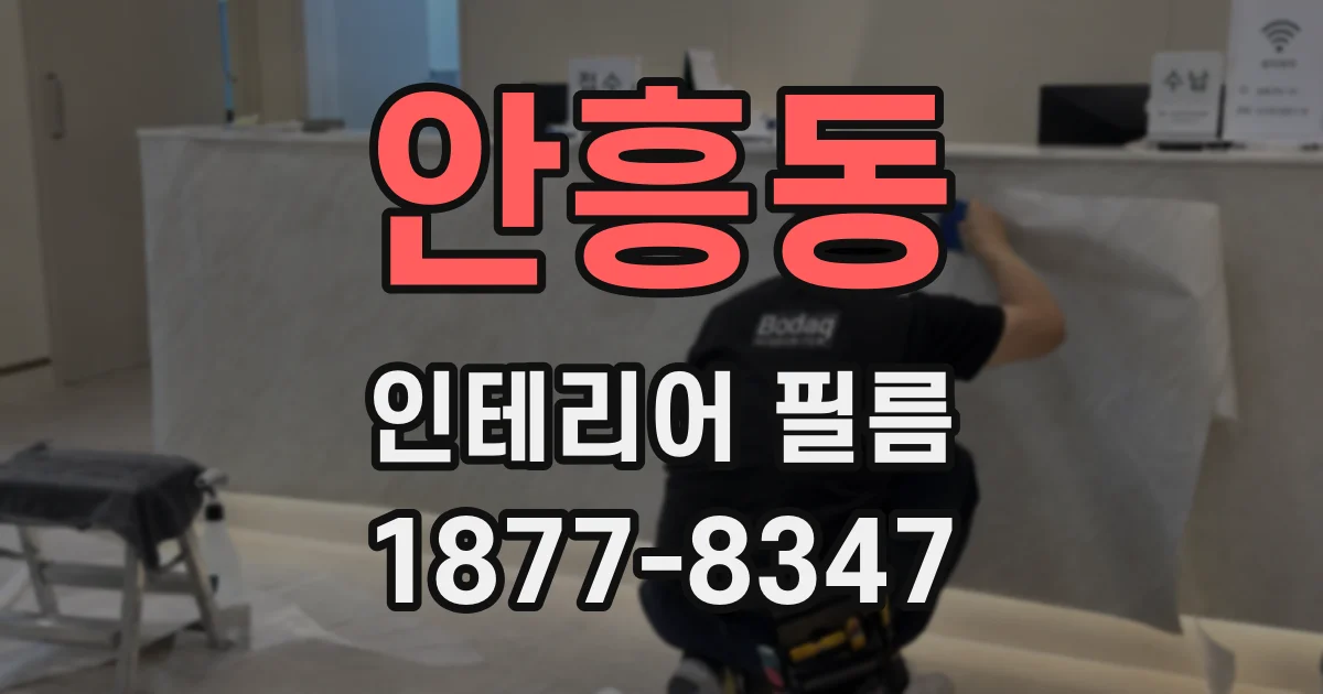 안흥동 인테리어 필름