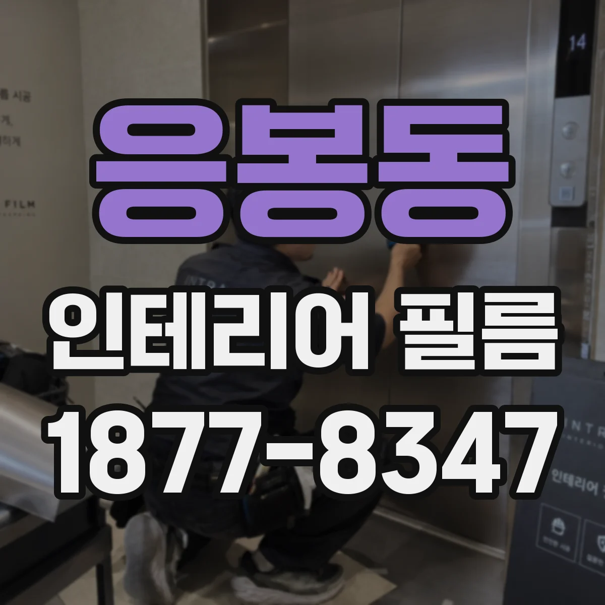 응봉동 인테리어 필름