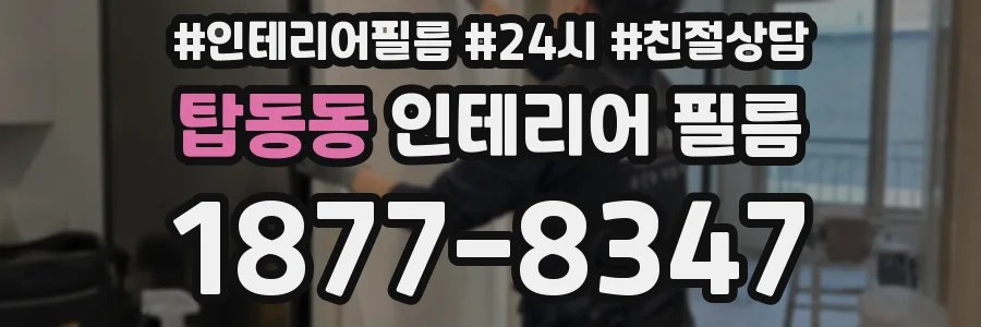 탑동동 인테리어 필름