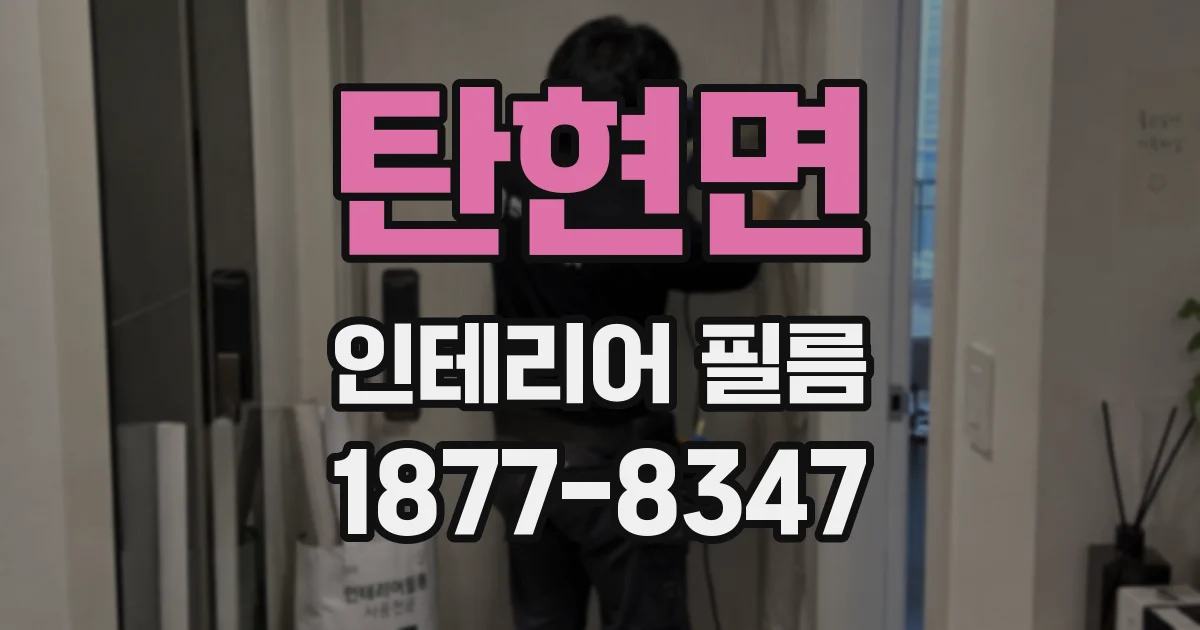 탄현면 인테리어 필름