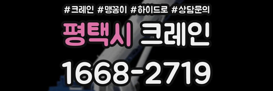평택시 크레인