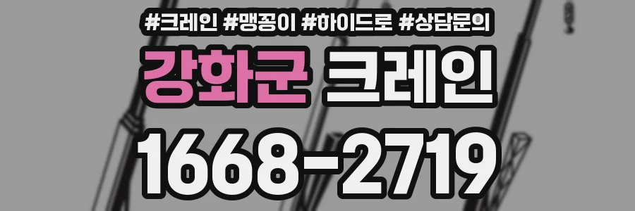 강화군 크레인