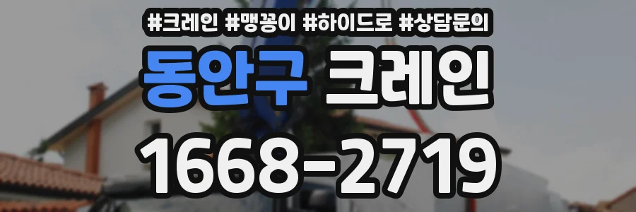 동안구 크레인