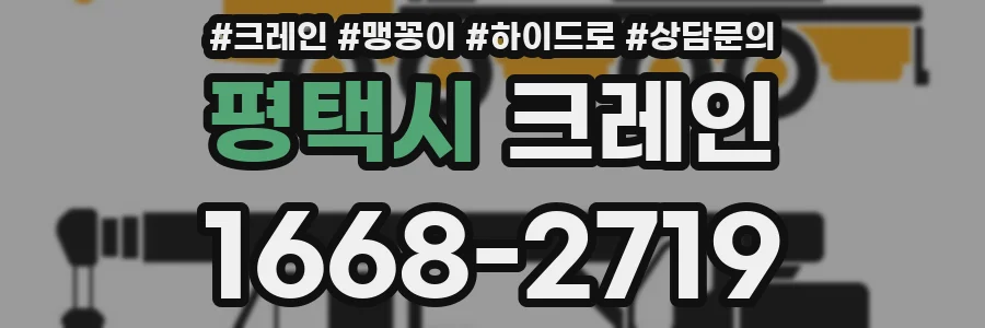 평택시 크레인