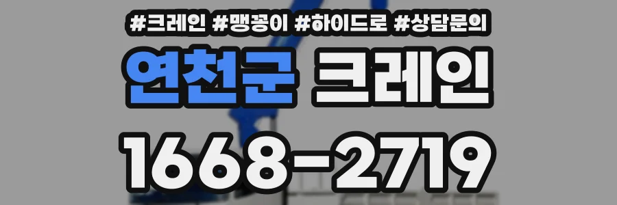 연천군 크레인