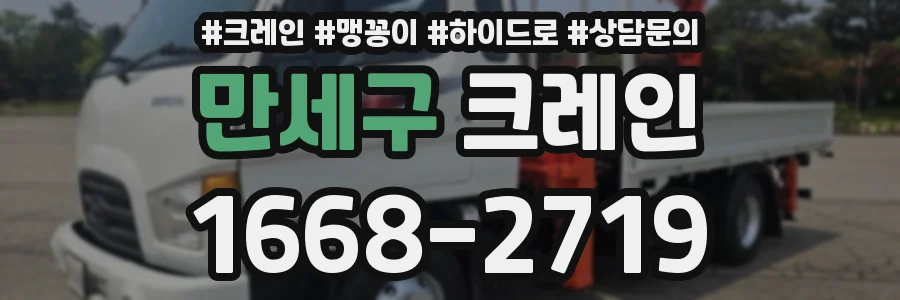 만세구 크레인