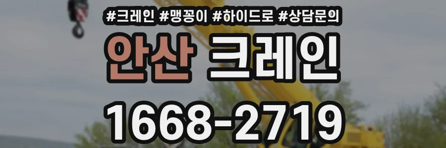 안산 크레인