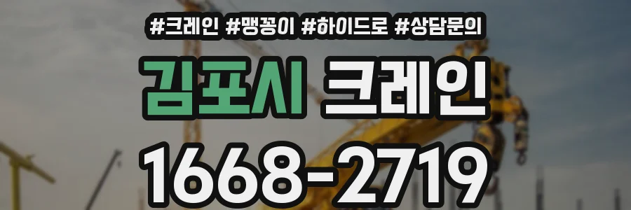 김포시 크레인