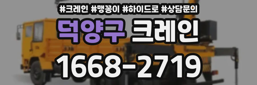 덕양구 크레인