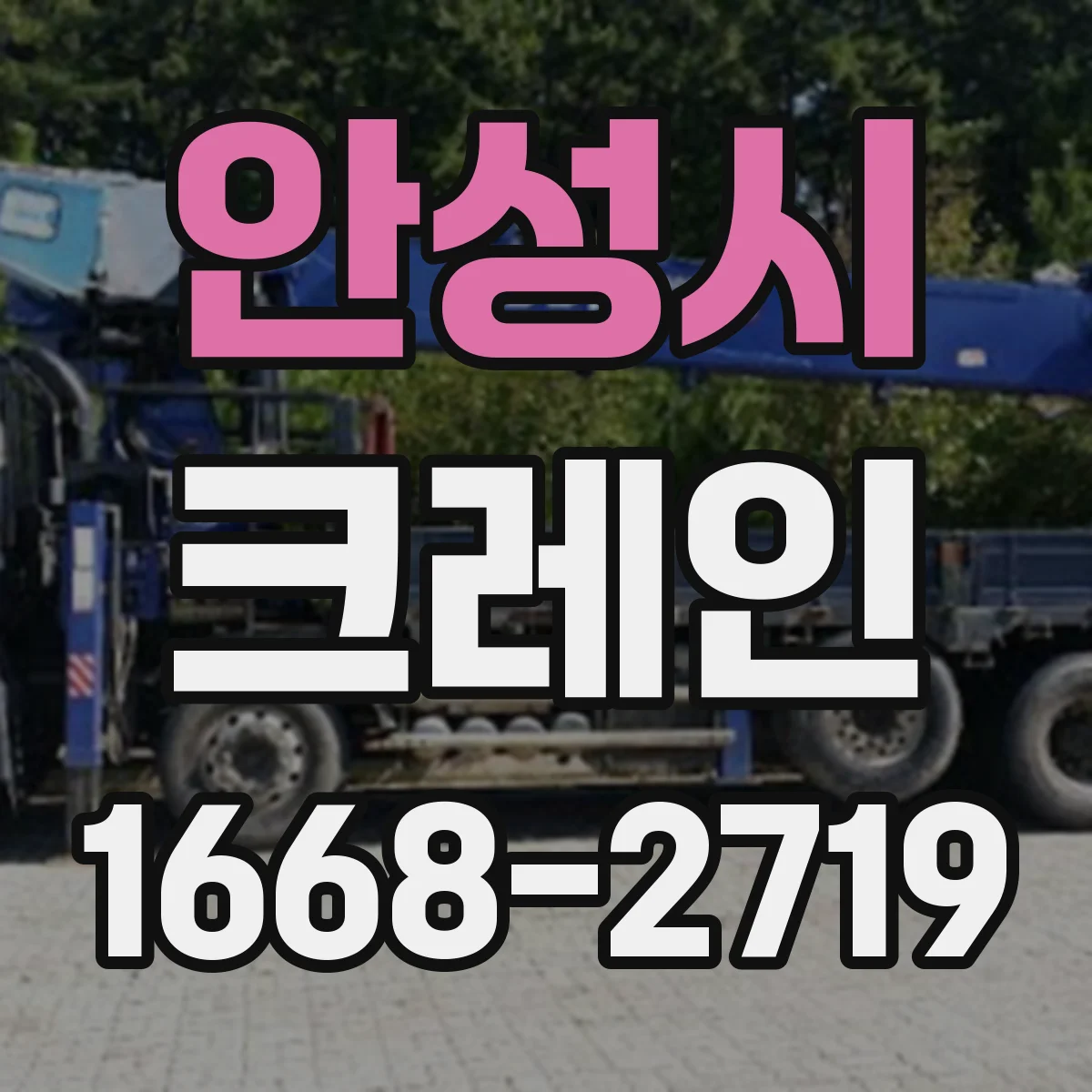 안성시 크레인