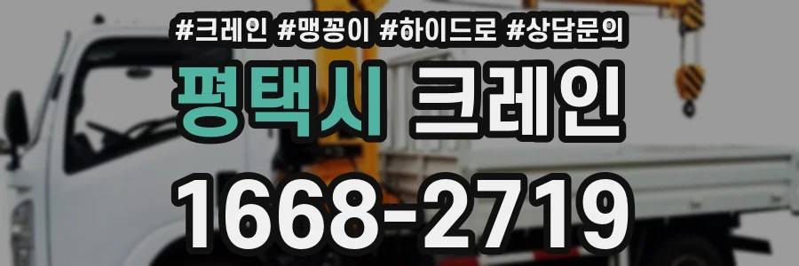 평택시 크레인