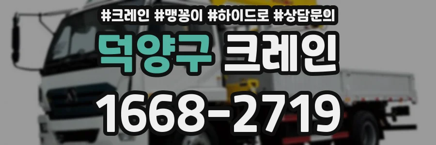 덕양구 크레인