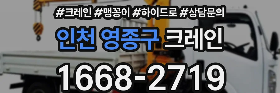 인천 영종구 크레인