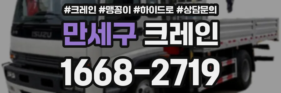 만세구 크레인