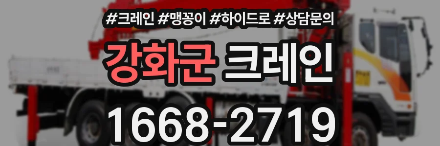 강화군 크레인