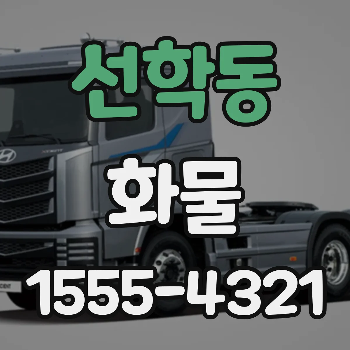 선학동 화물