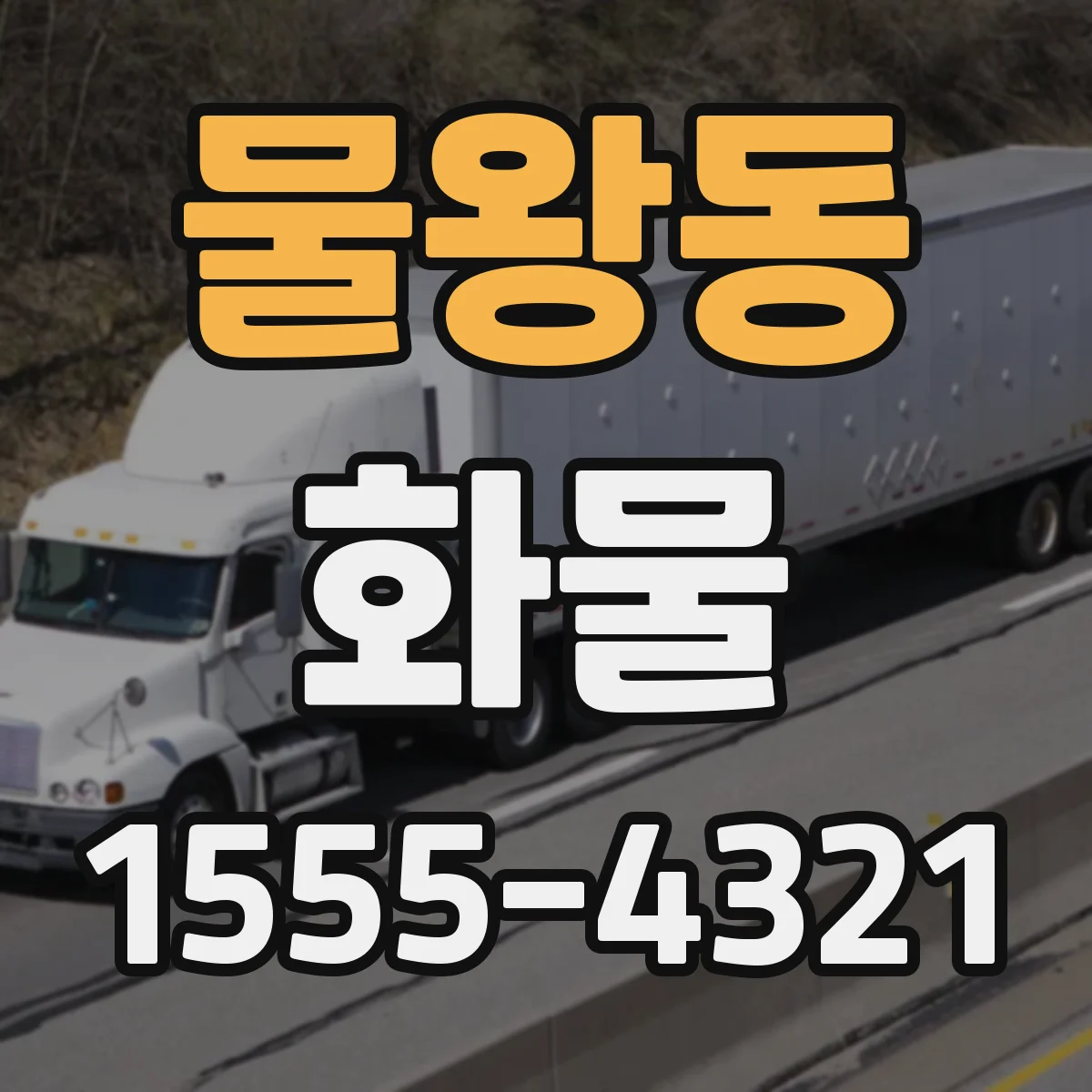 물왕동 화물
