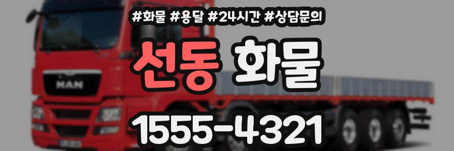 선동 화물