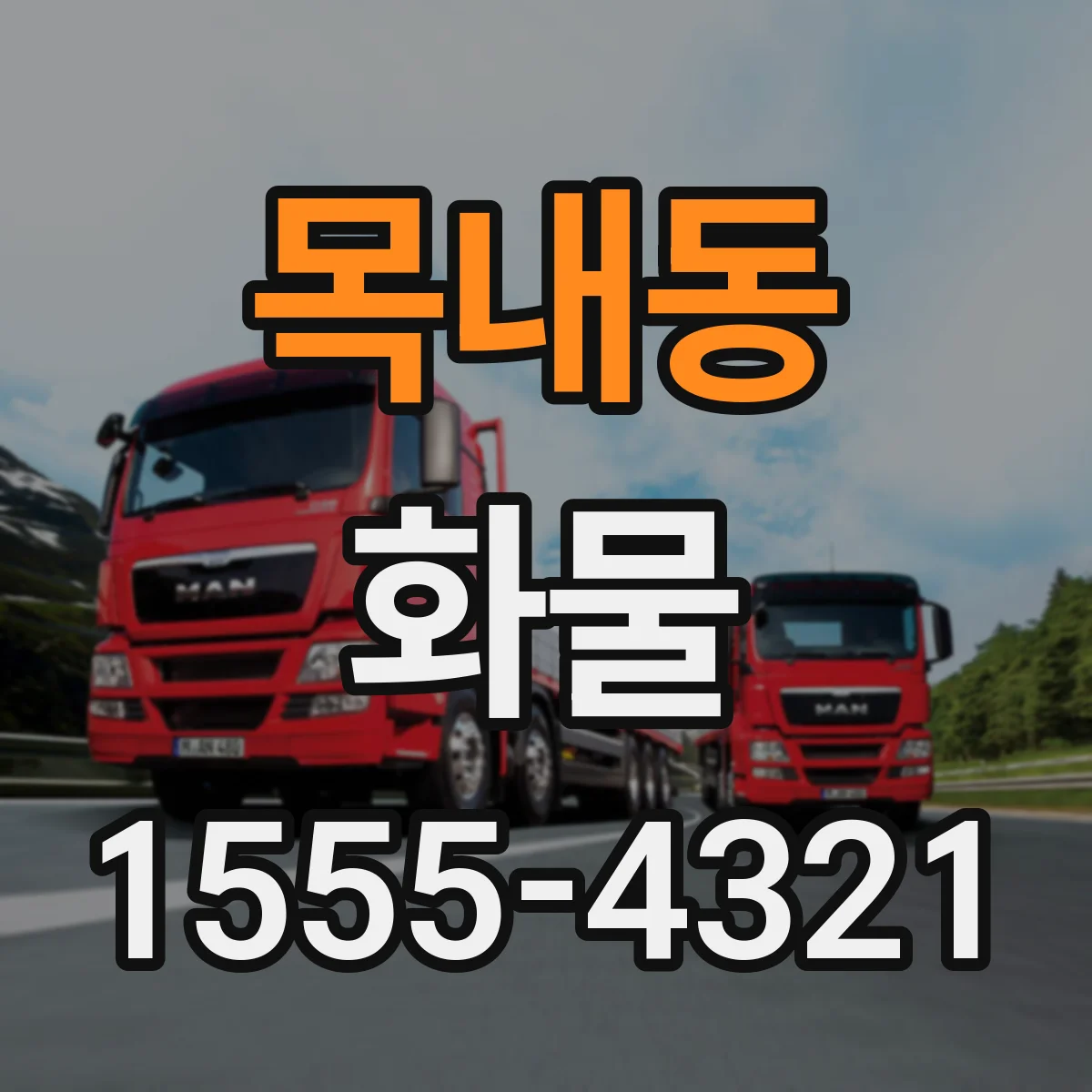 목내동 화물