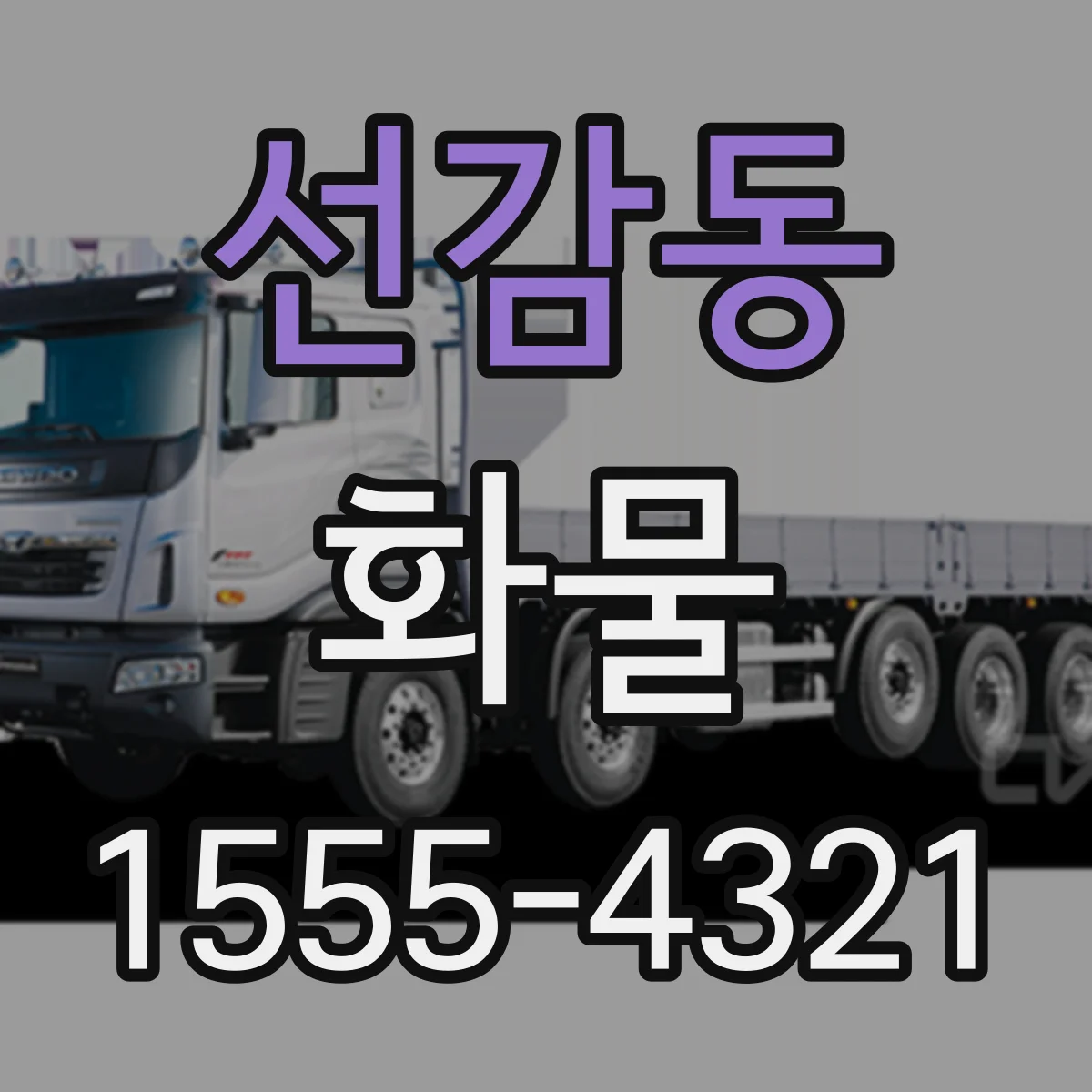 선감동 화물