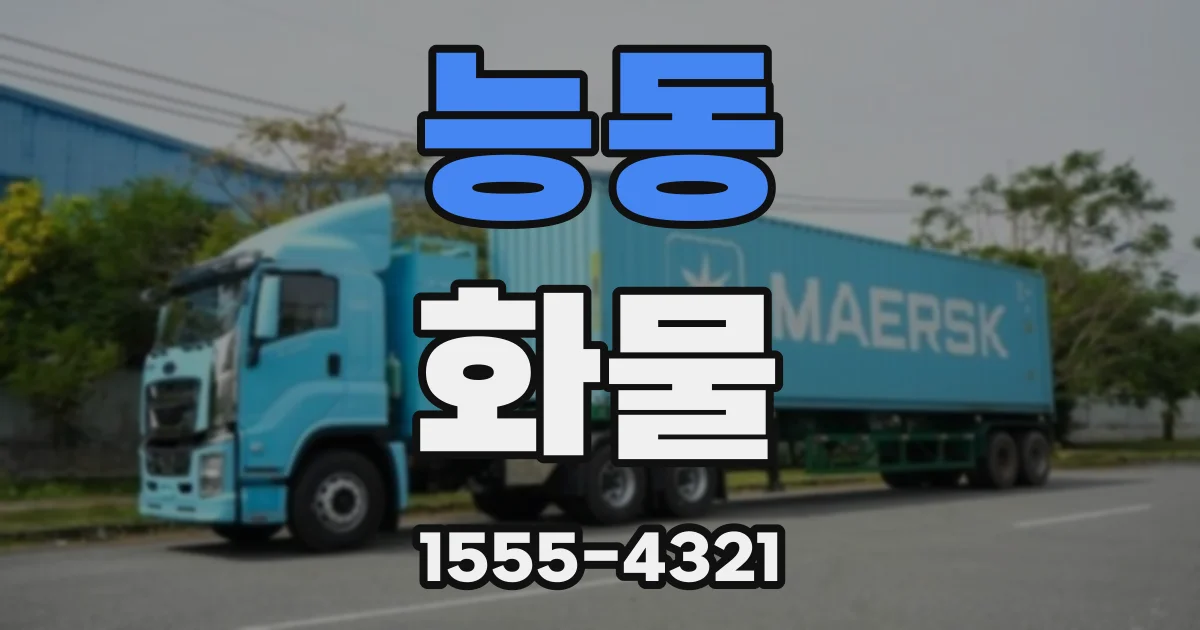 능동 화물