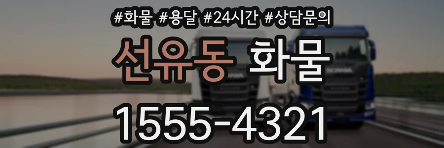 선유동 화물