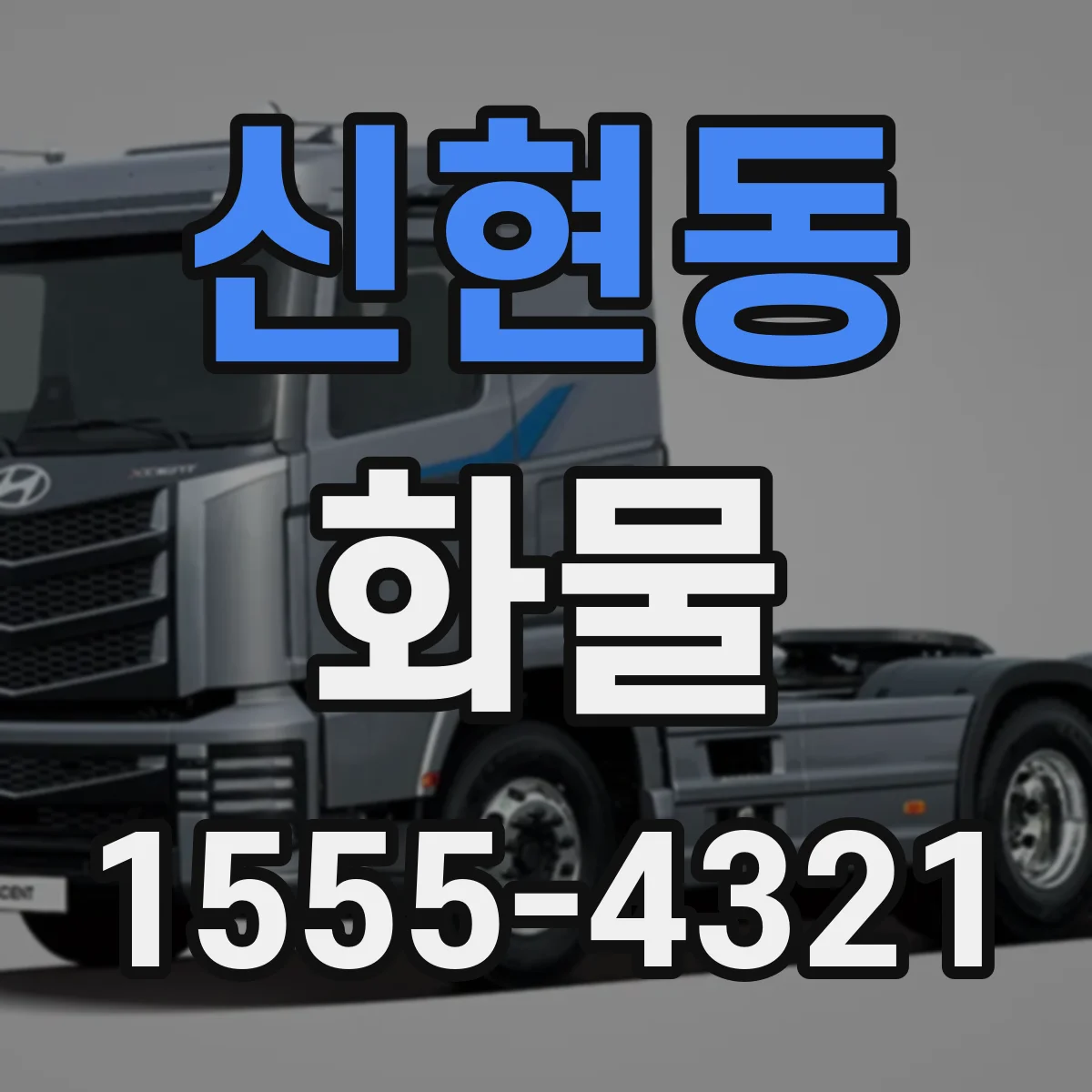 신현동 화물