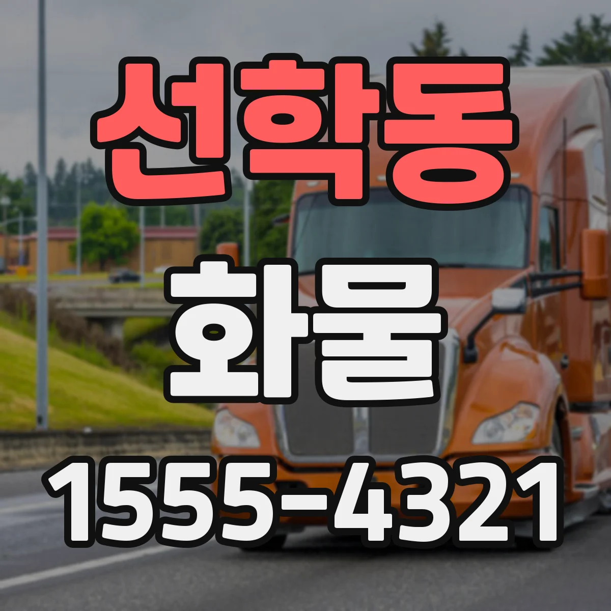 선학동 화물