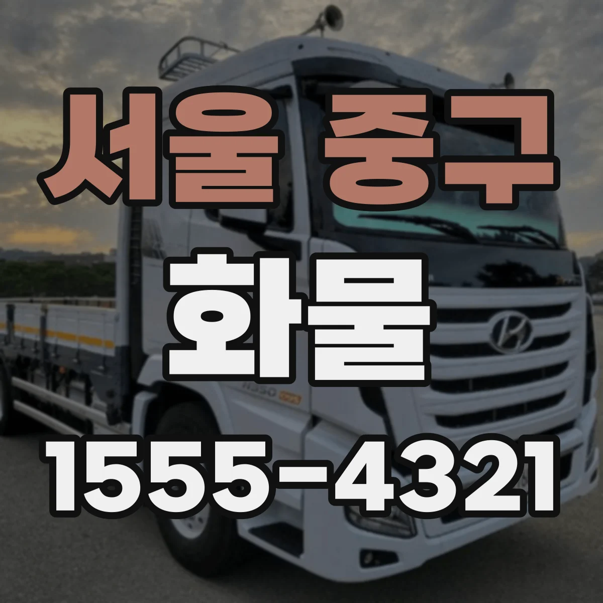 서울 중구 화물