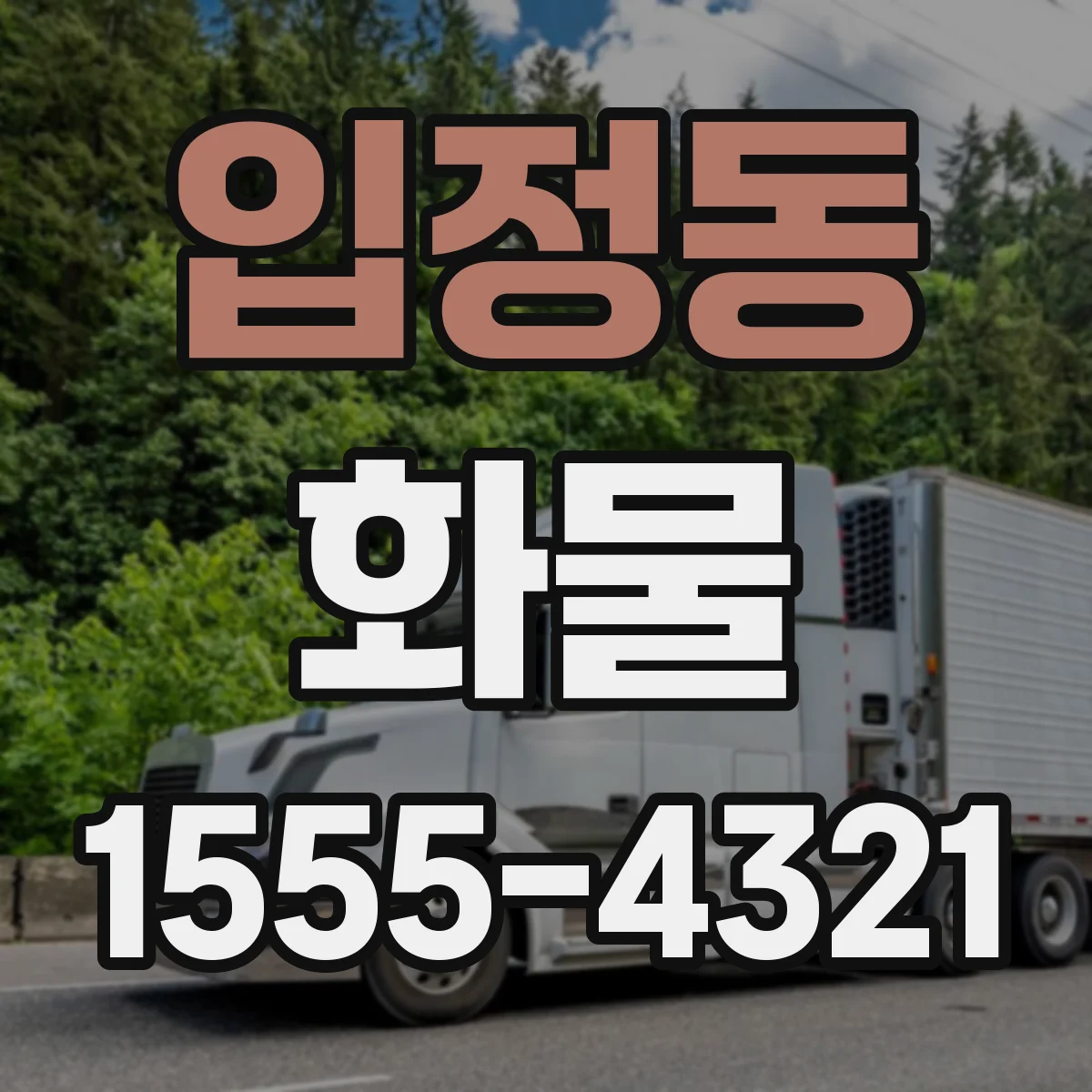 입정동 화물