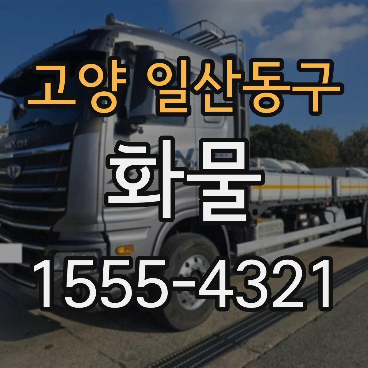고양 일산동구 화물