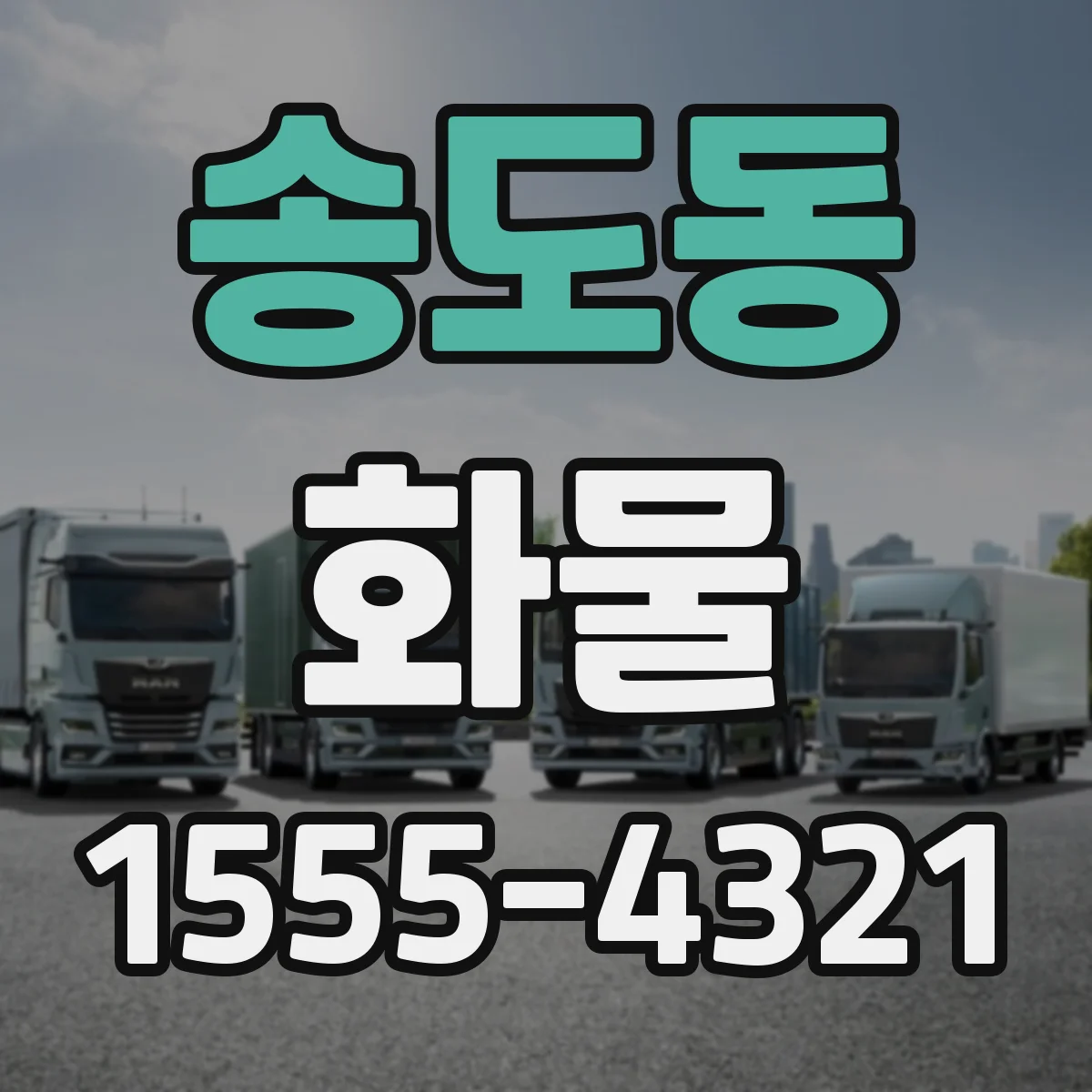 송도동 화물