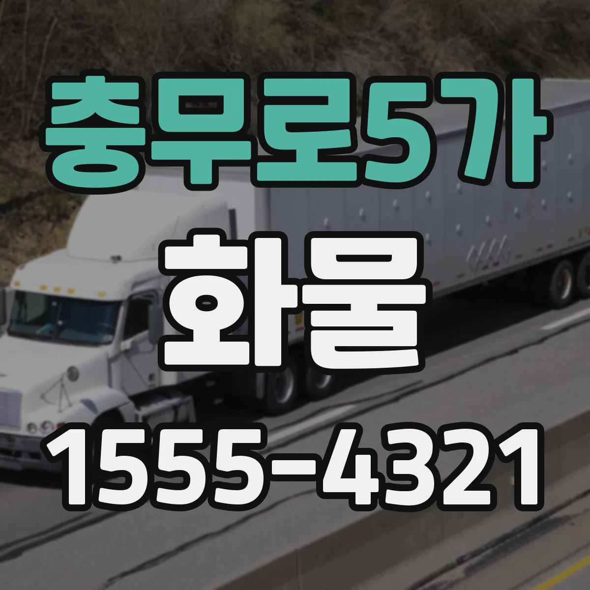 충무로5가 화물