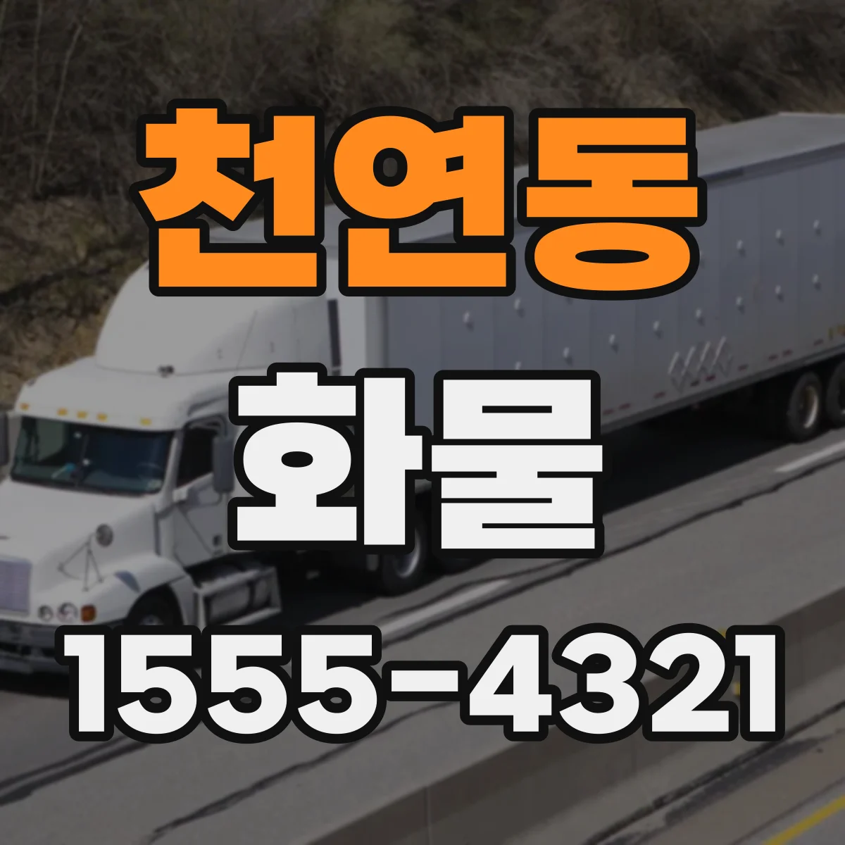 천연동 화물