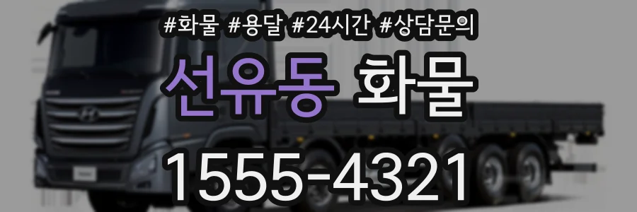 선유동 화물