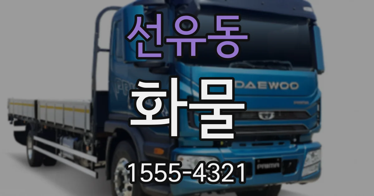 선유동 화물