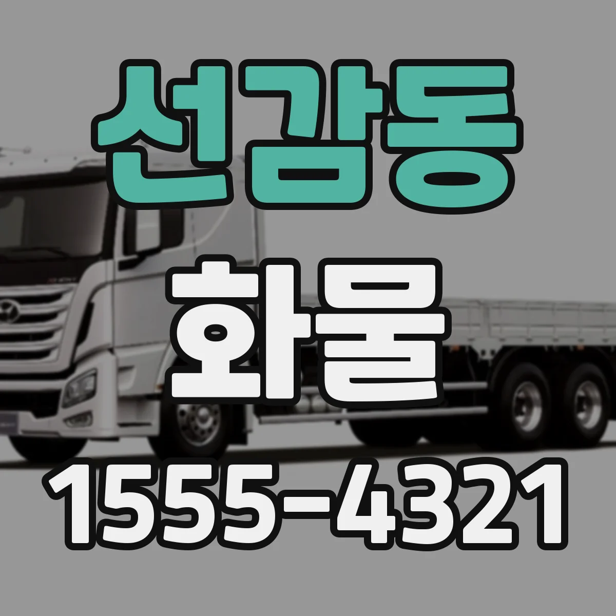 선감동 화물